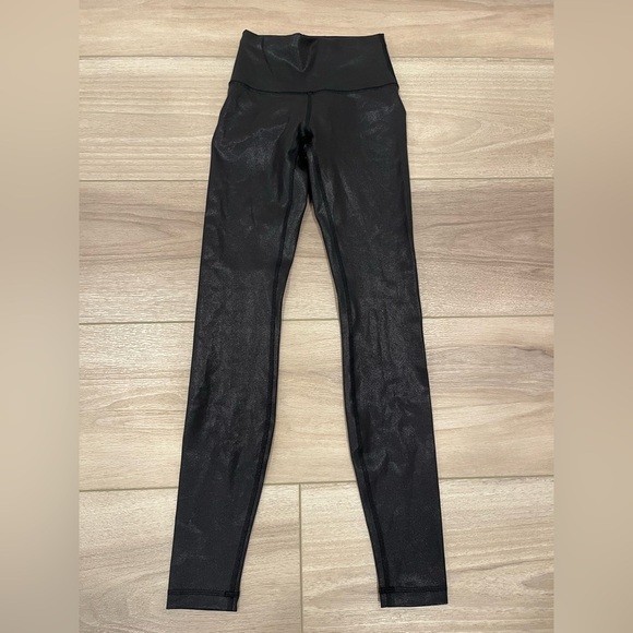 Lululemon Wunder Train HR Tight 28" Foil Special Edition Women's Size 2 LW5DPYS - Picture 3 of 7